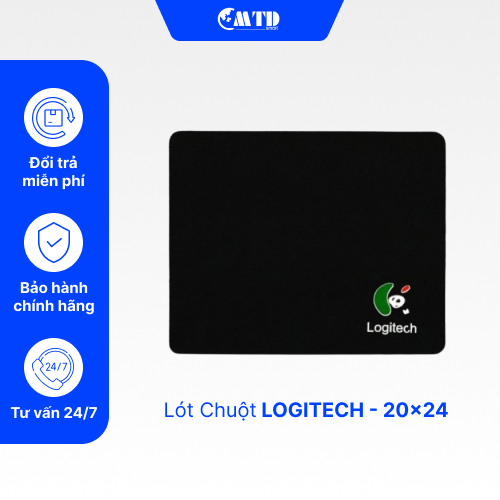 Miếng Lót Chuột Logitech Mouse PAD 20*25 bền, đẹp
