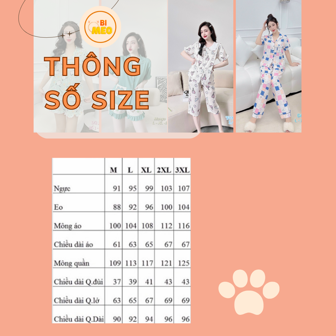 Đồ bộ Pijama mặc nhà - Quần dài có cổ chất lụa siêu mát