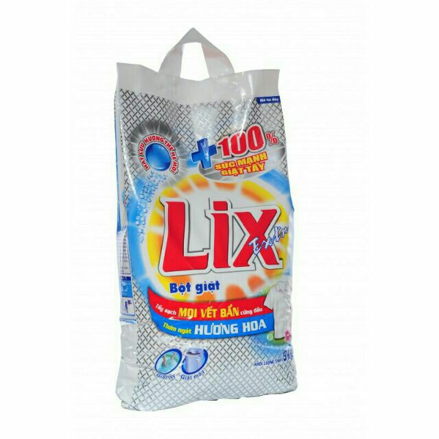 Bột giặt LIX Extra Hương hoa 9KG