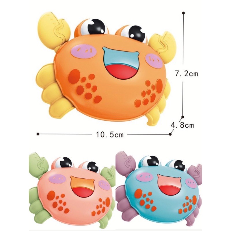 Đồ Chơi Cua Mini Chạy Cót Dễ Thương Cho Bé