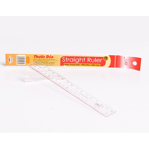 [HCM]Thước dẻo 20cm điểm 10 TP-SR022 (vỉ 1 cây) cam kết hàng đúng mô tả chất lượng đảm bảo không chứa hóa chất độc hại an toàn cho trẻ em