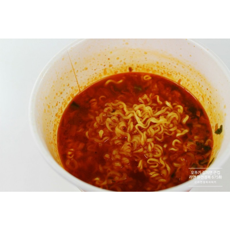 Mì kimchi Ottogi ly 62g, tô 105g