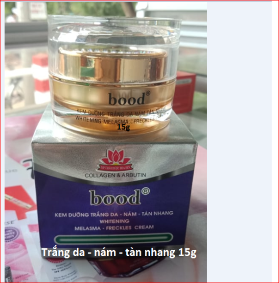KEM BOOD TRẮNG DA, NÁM, TÀN NHANG 15G