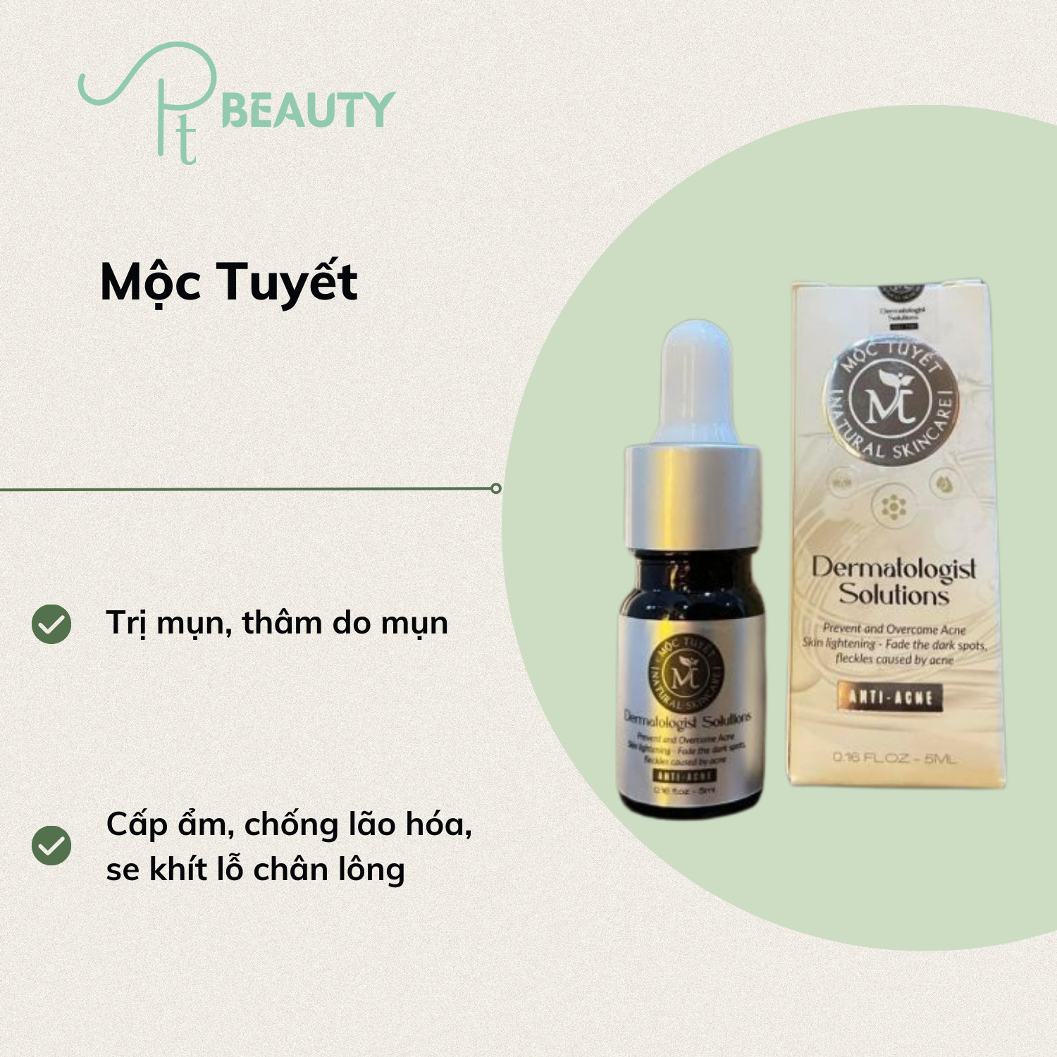 Serum huyet thanh dưỡng da Mộc Tuyết