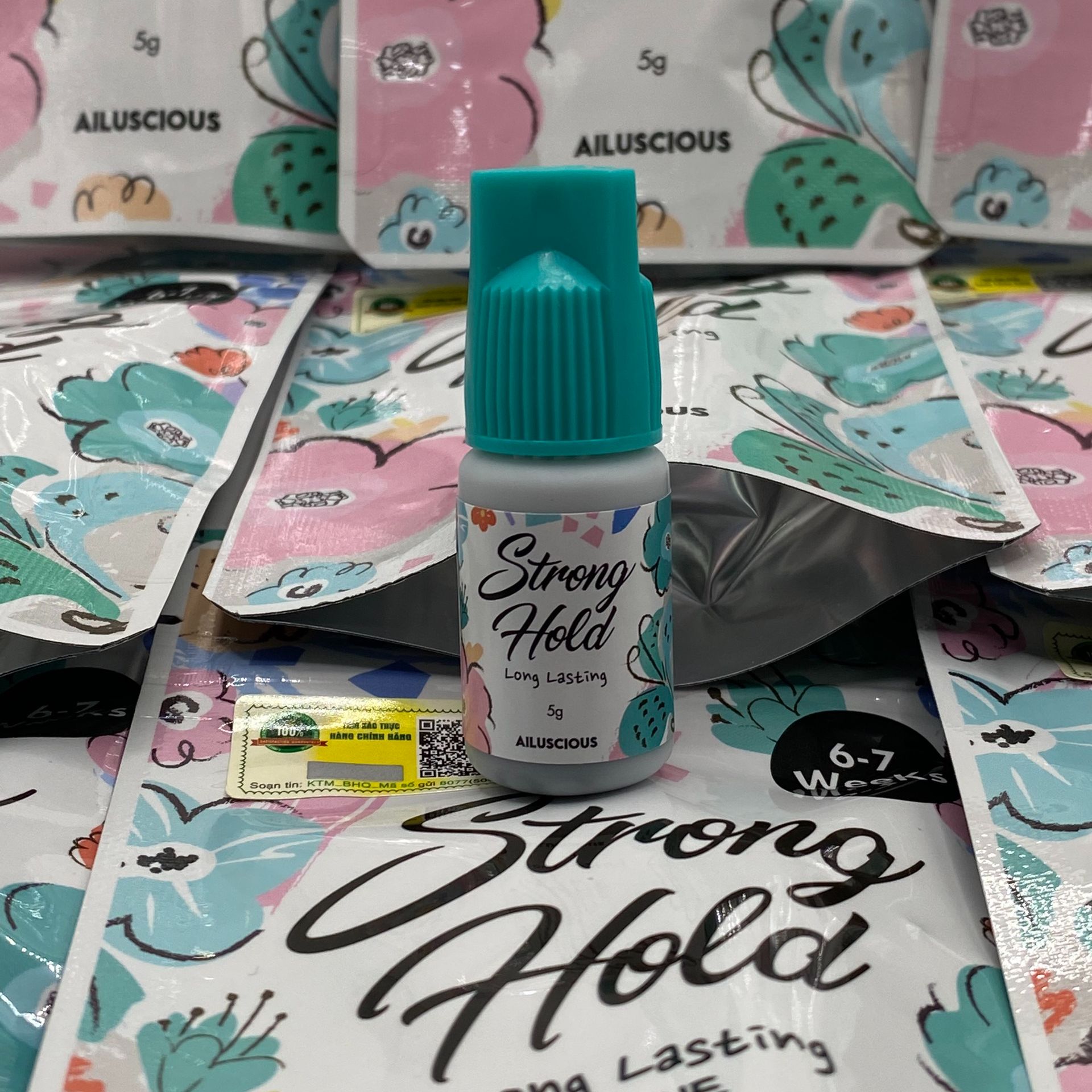 Keo nối mi strong 1-3s siêu bền_dụng cụ nối mi=