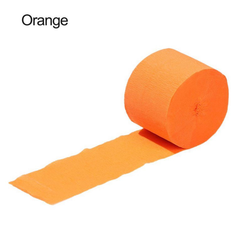 Cuộn giấy nhún 22M nhiều màu làm background trang trí sinh nhật, trang trí tiệc, decor