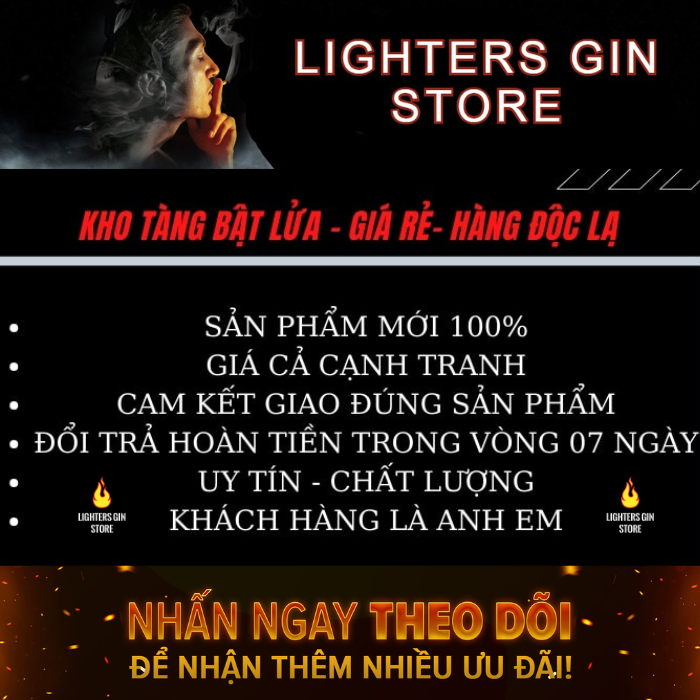 [Hoàn Tiền 10%] Combo Đá Bấc Phụ Kiện Cho Bật Lửa Zippo ( Loại Tốt ) - Nắng Hạ.