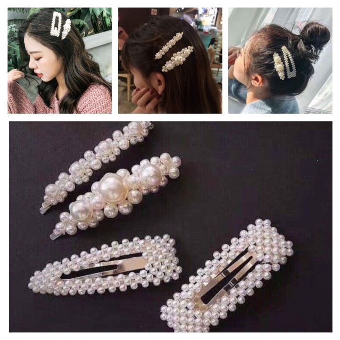 COMBO 2 KẸP TÓC NGỌC TRAI SANG CHẢNH