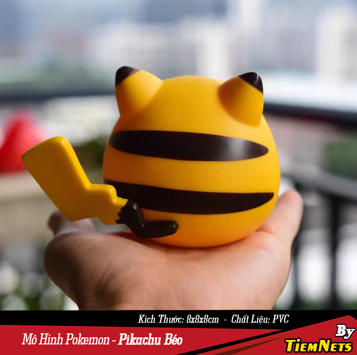 Super cute fat Pikachu model