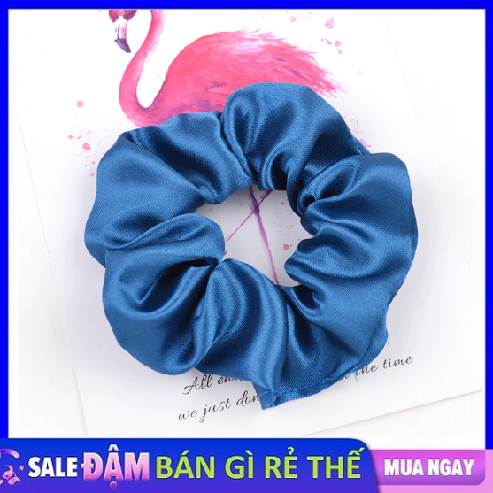 [Ảnh thật] SCRUNCHIES SATIN BÓNG - CỘT TÓC VẢI THỜI TRANG NỮ