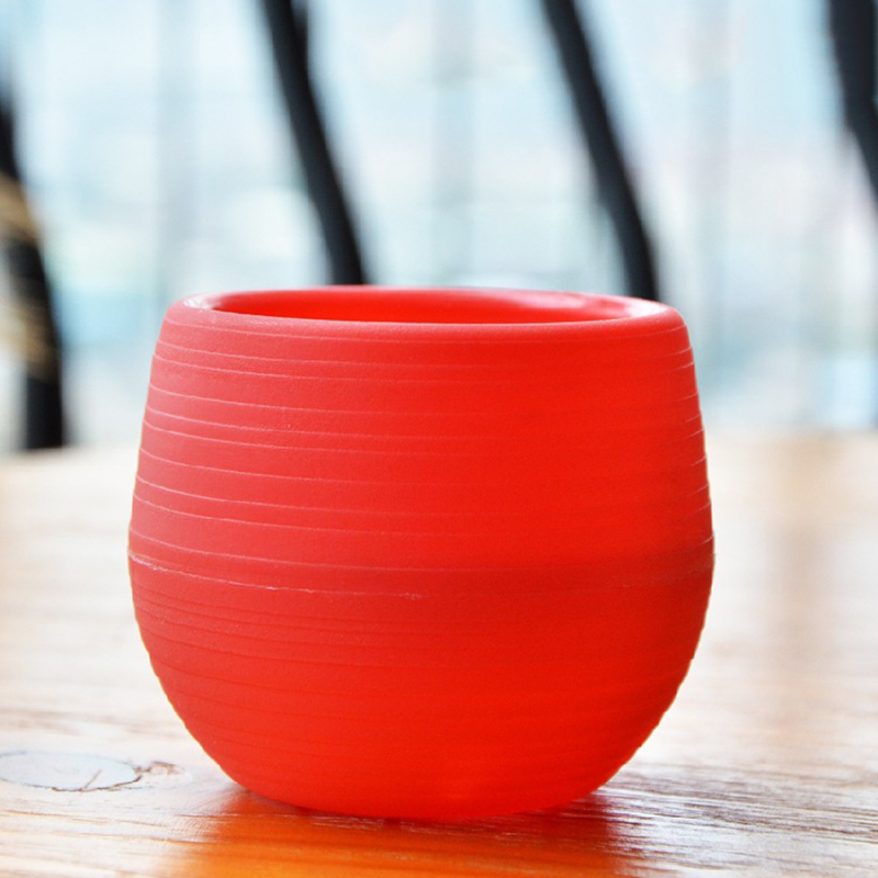 Chậu Nhựa Mini Nhiều Màu Trồng Sen Đá, Xương Rồng, Tiểu Cảnh, Cây Để Bàn Trang Trí Văn Phòng