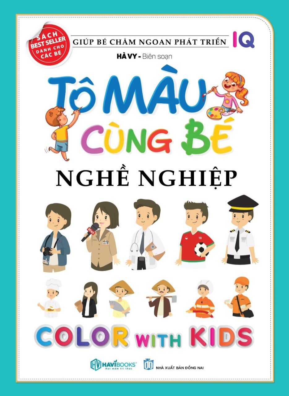 Combo 5: TÔ MÀU CÙNG BÉ 5 (5 cuốn)