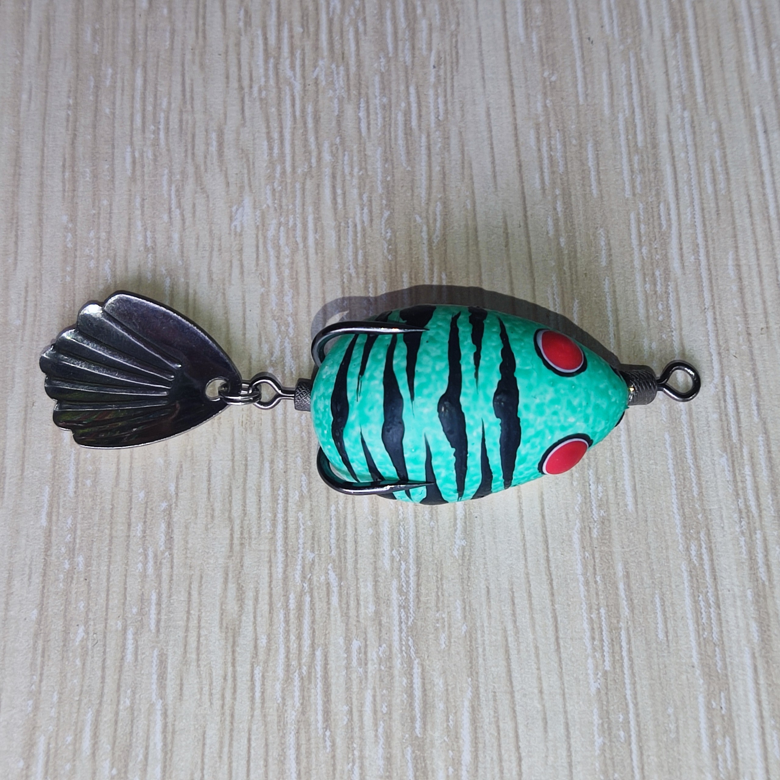 Mồi câu lure nhái hơi VR mini