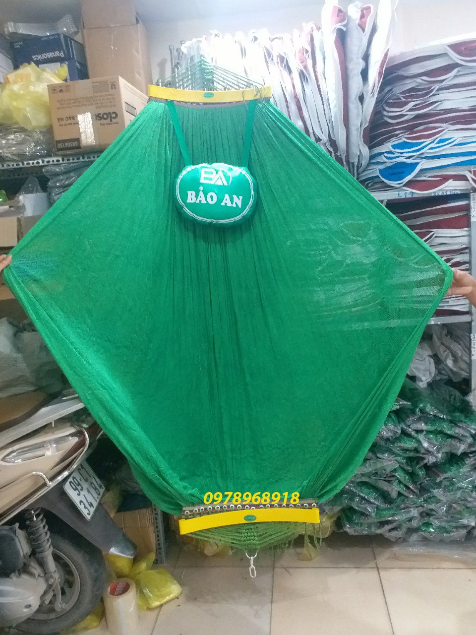 (SỈ=LẺ) Lưới võng xếp cán thép 2 lớp bản rộng size người lớn ( Ảnh thật)