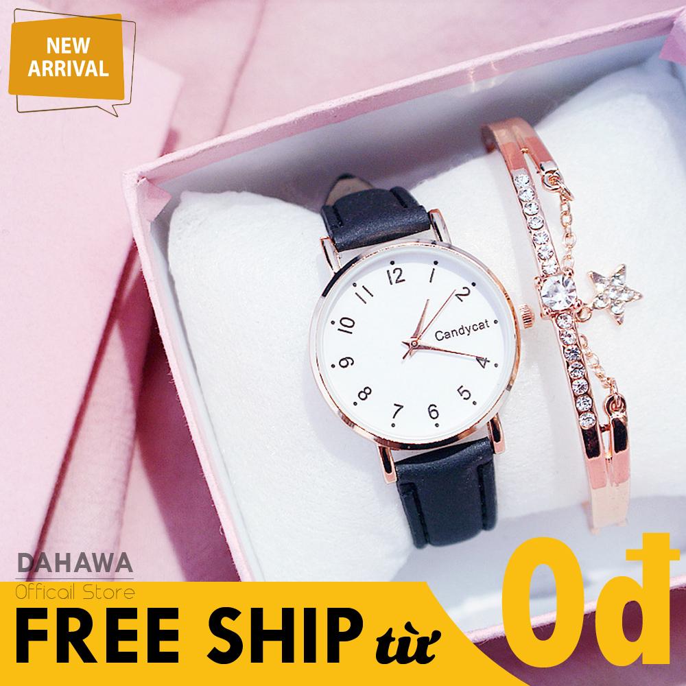 Đồng Hồ Quartz Thời Trang Nữ Candycat C57, Dây Da Lộn Sang Trọng Siêu Bền Bỉ, Mặt Tròn Số Chạy 3 Kim, Phong Cách Hàn Quốc, 5 Màu Lựa Chọn  (Bảo Hành 6 Tháng)