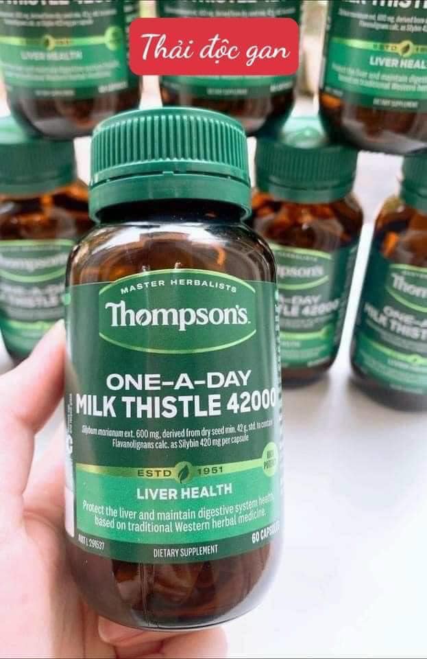 Gan Wagner MILK THISTLE 50000mg 60 viên