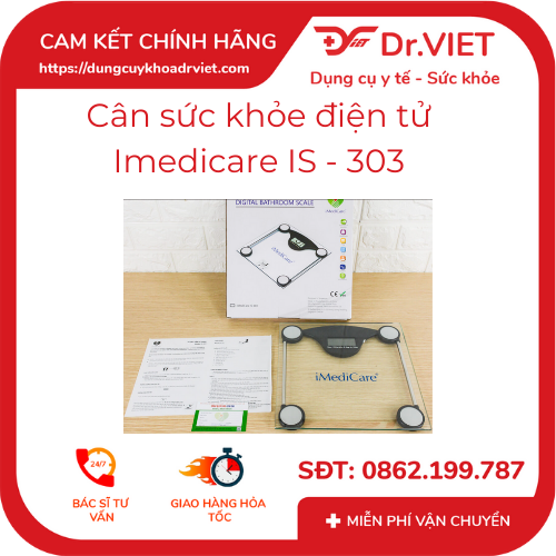 CÂN SỨC KHỎE ĐIỆN TỬ IMEDICARE IS-303