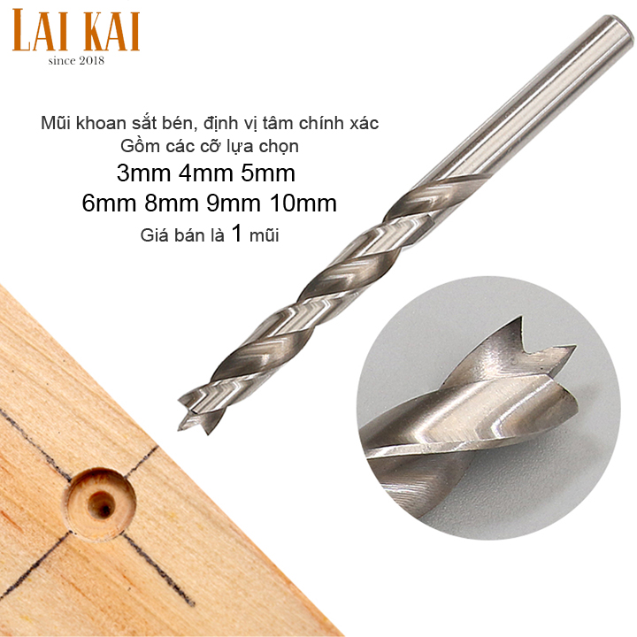 [HCM]Mũi khoan gỗ cao cấp