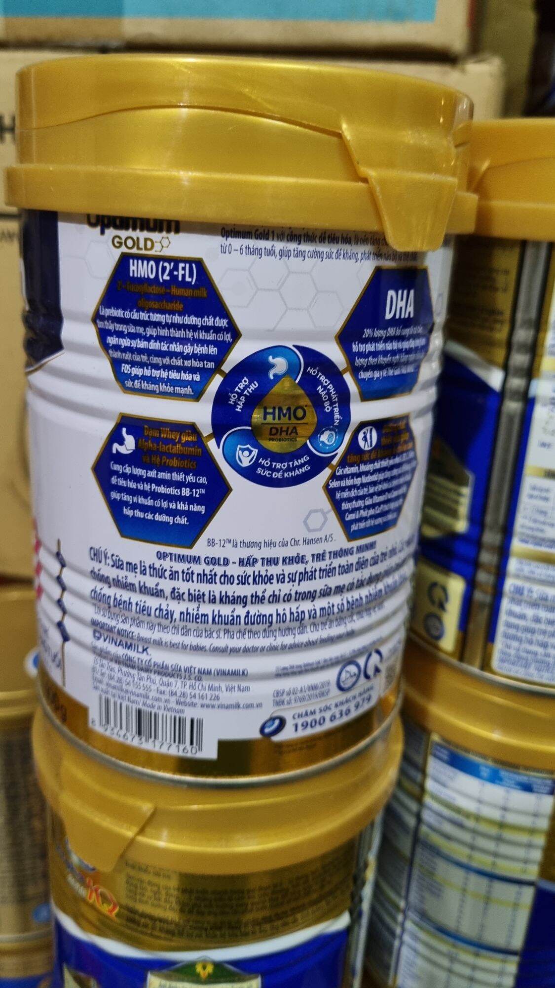 Sữa Optimum Gold 1 400g