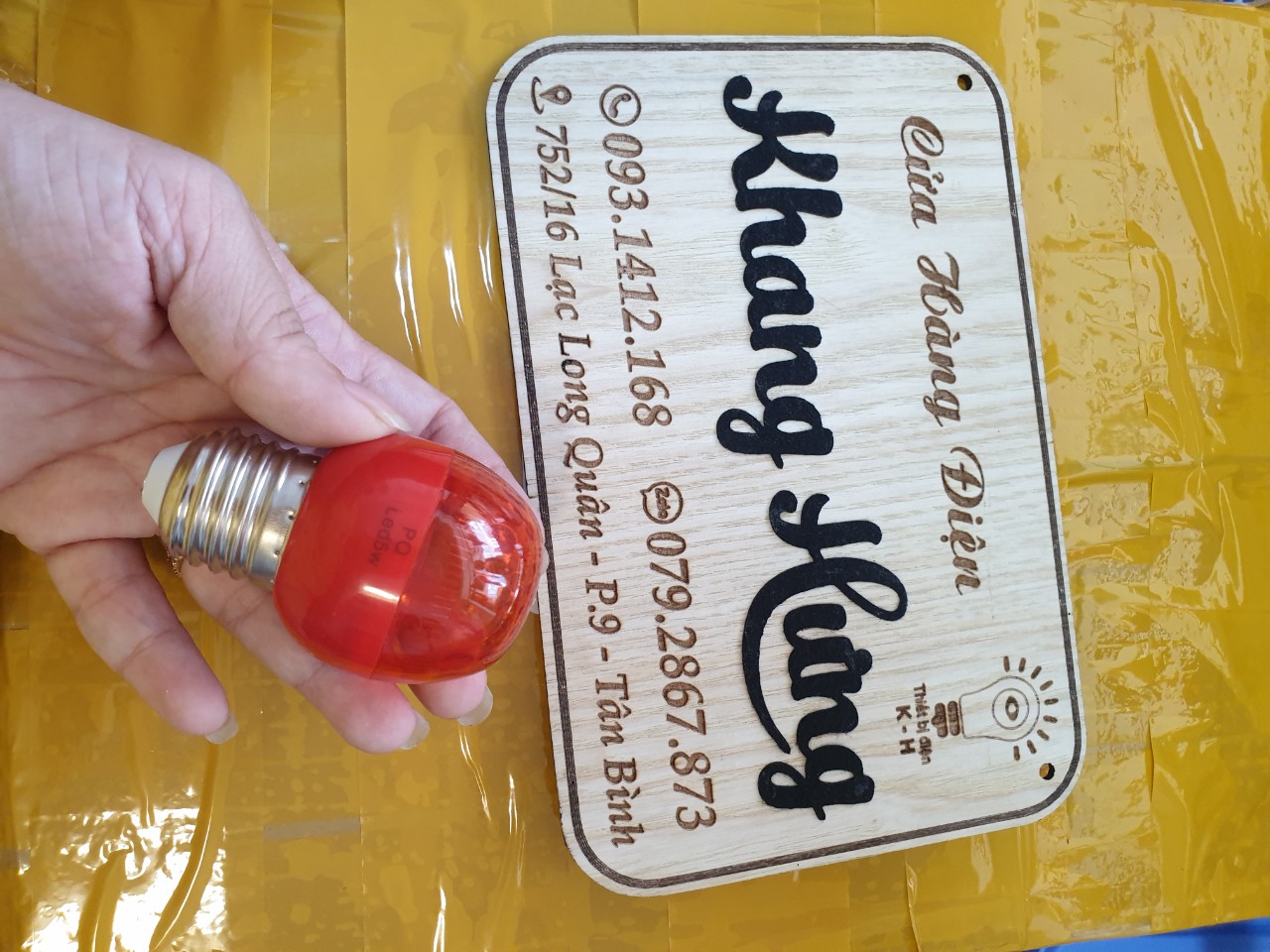 Bóng đèn Led tia trái chanh bàn thờ 5W