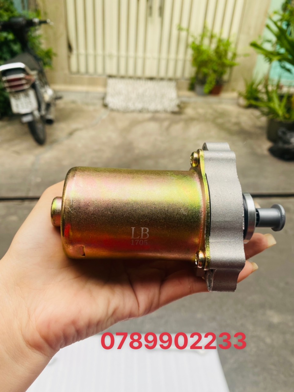 CỦ ĐỀ XE MAX 2 ( XE NHẬT KAWASAKI ) , MÔ TƠ ĐỀ XE MÁY