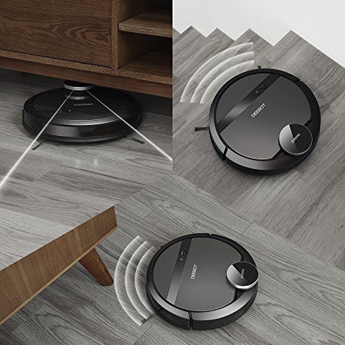 Robot hút bụi lau nhà ECOVACS DEEBOT DE55 - DE53 ( tặng khay lau nhà, tặng tài khoản APP, có tường ảo)