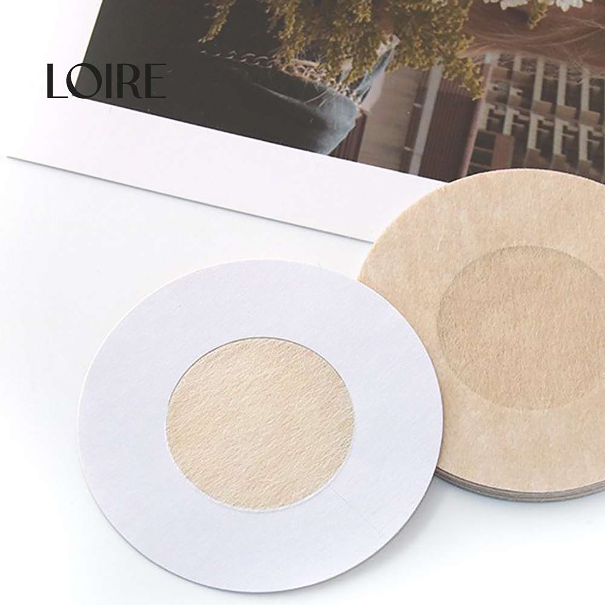 Set 5 Cặp Miếng Dán Ngực Giấy Mỏng Tiện Lợi Loirechic MD08