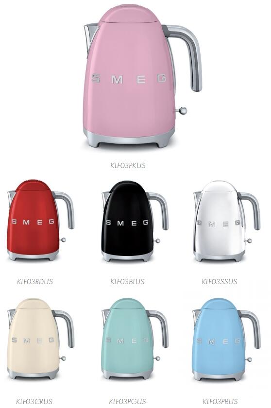 ẤM ĐUN NƯỚC SIÊU TỐC SMEG KLF03PBUS