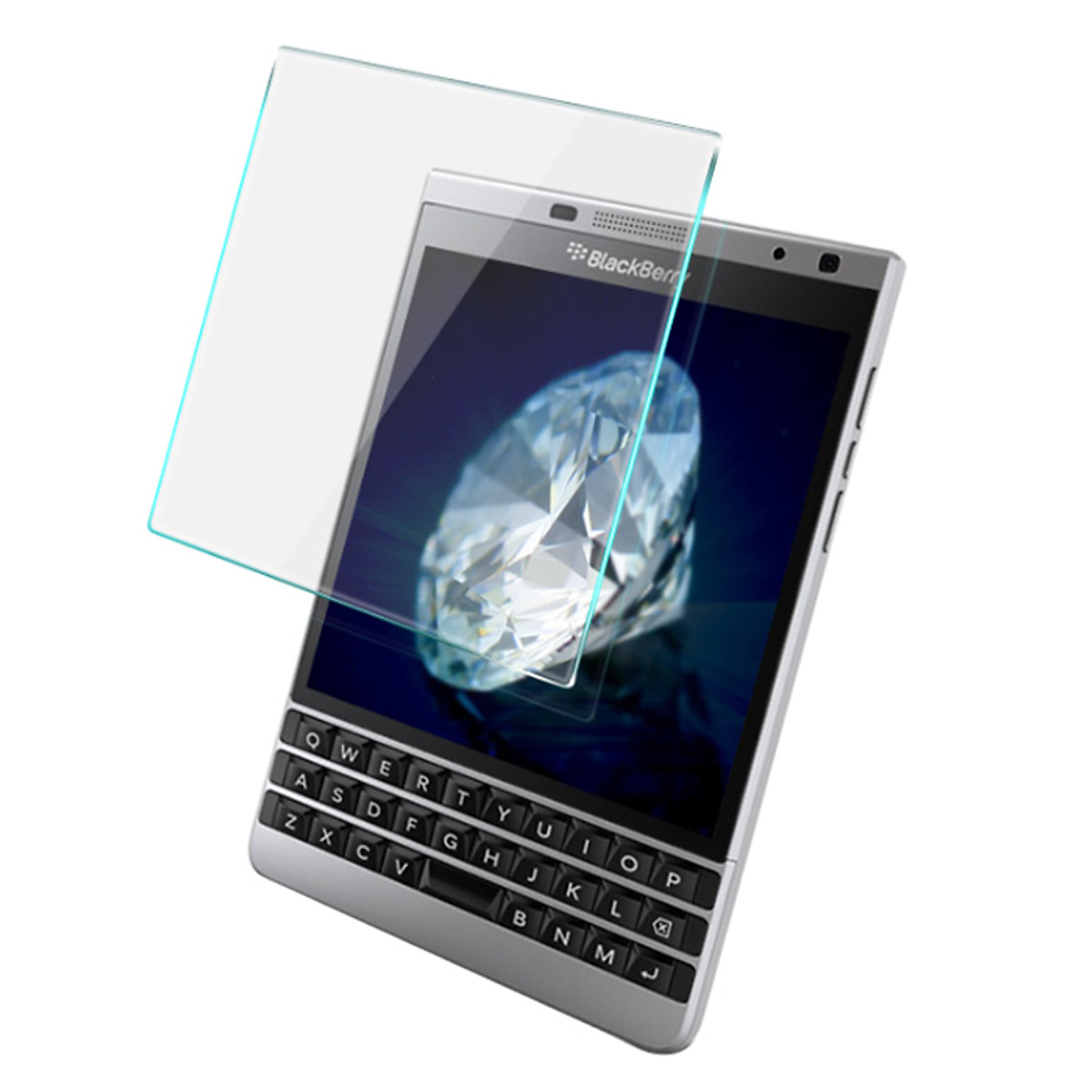 [HCM]Miếng Dán Cường Lực Dành Cho Blackberry Passport Silver
