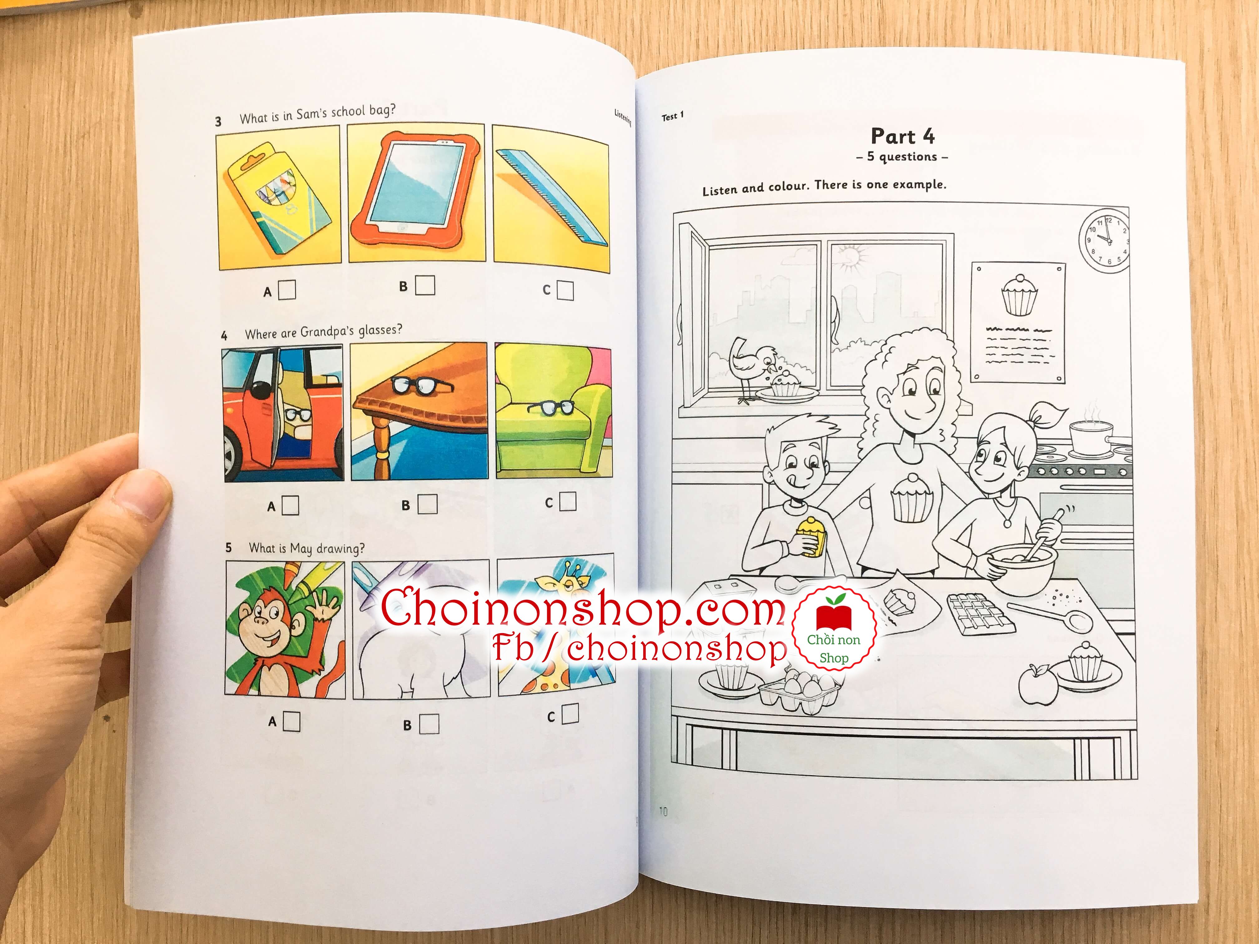 [Bộ đẹp!] - Cambridge Starter - 3q