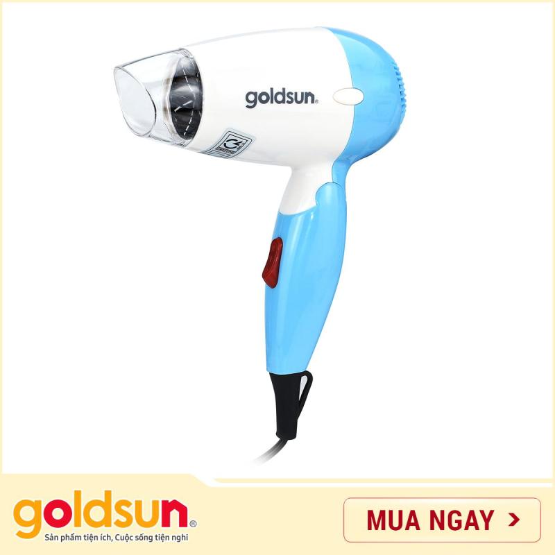 Máy sấy tóc Goldsun 650W HD-GXD850 (xanh) cao cấp