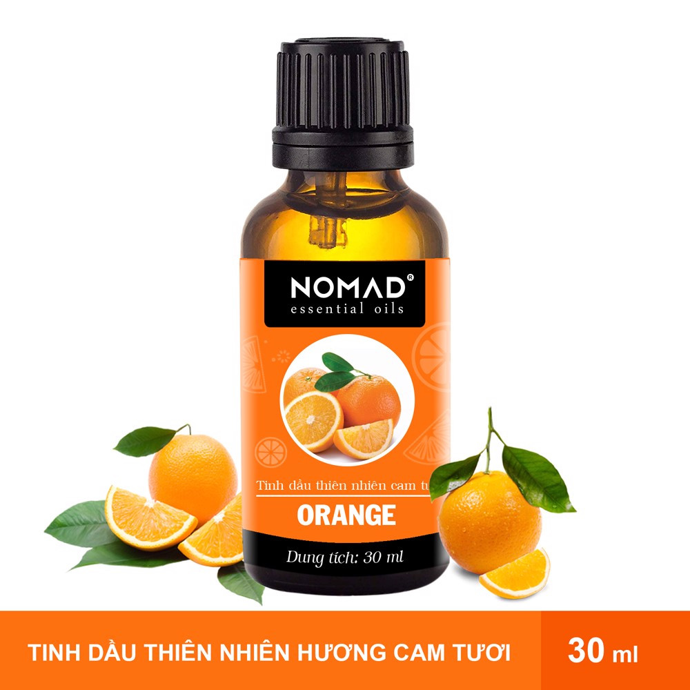 Tinh Dầu Vỏ Cam Nguyên Chất Nomad Essential Oils Orange