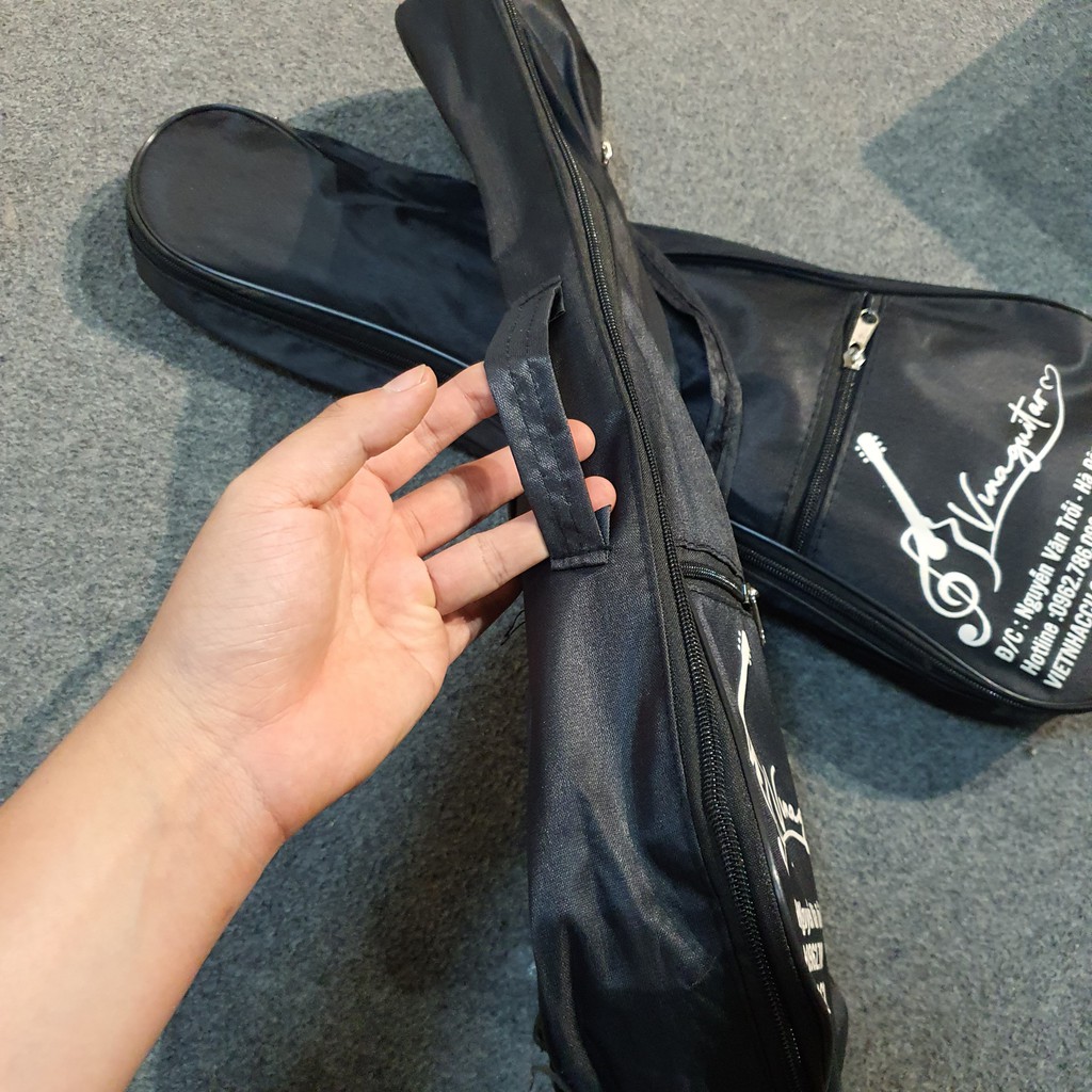 Bao đàn ukulele có túi 1 lớp Vinaguitar