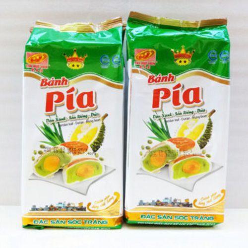 >> SO SÁNH GIÁ ĐẬU XANH BẮC XÁT VỎ LÝ TƯỞNG VIỆT 400G | Shopee Lazada Sendo Tiki 130 Combo 2 Bịch Bánh Pía Đậu Xanh Dứa Sầu Riêng Trứng 2 Sao 400g ( 1 Bịch/ 4 Cái ) - TÂN HUÊ VIÊN