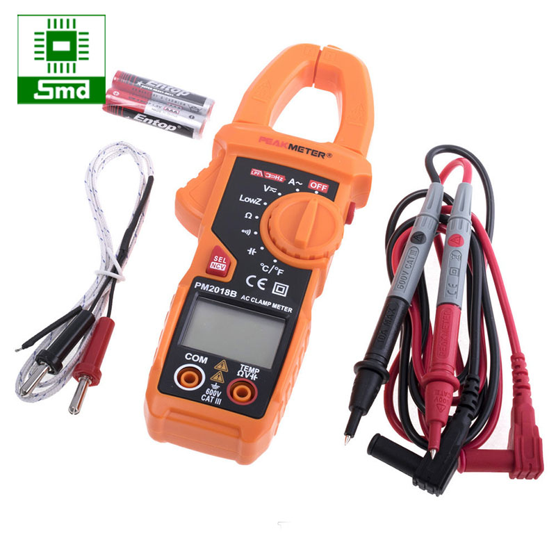 Đồng hồ vạn năng Ampe kìm PEAKMETER PM2018B