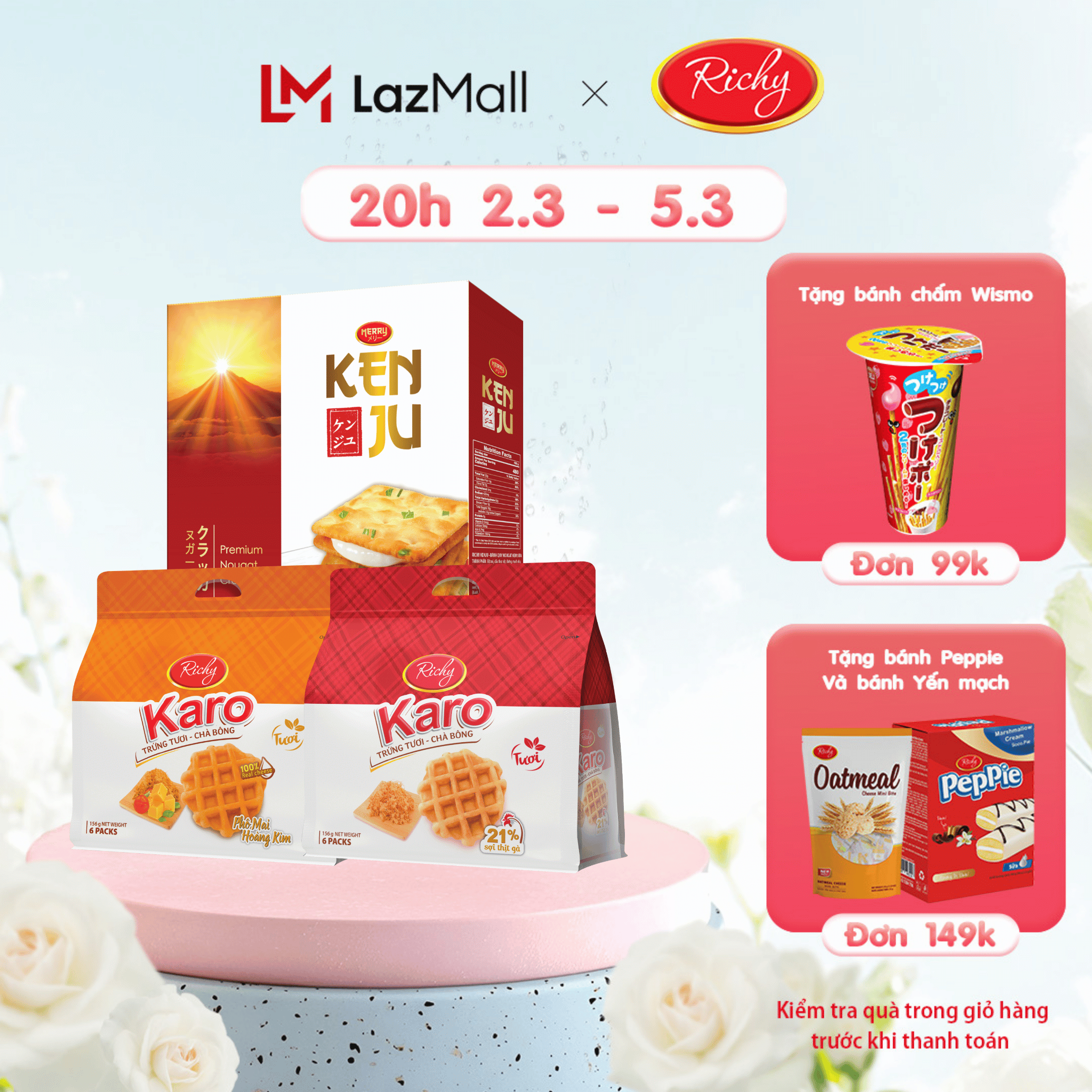 [HOT] Combo 2K siêu tiết kiệm: Kenju và Karo