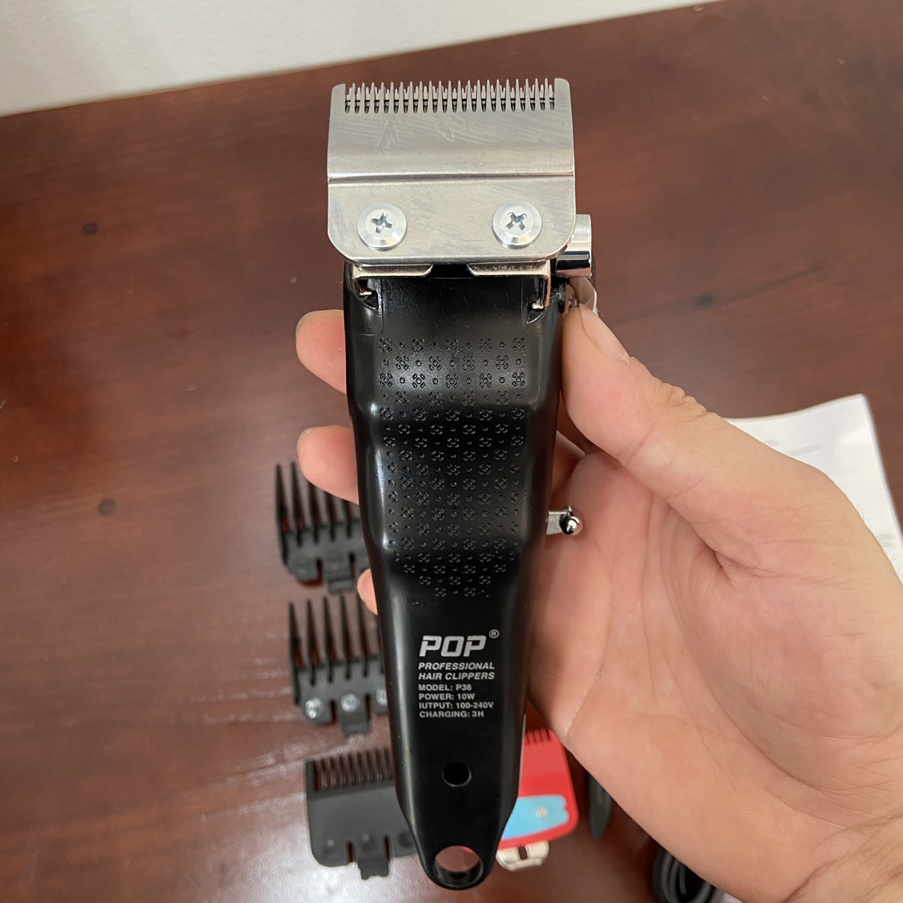 Tông đơ cắt tóc cao cấp POP P36 công suất 10w