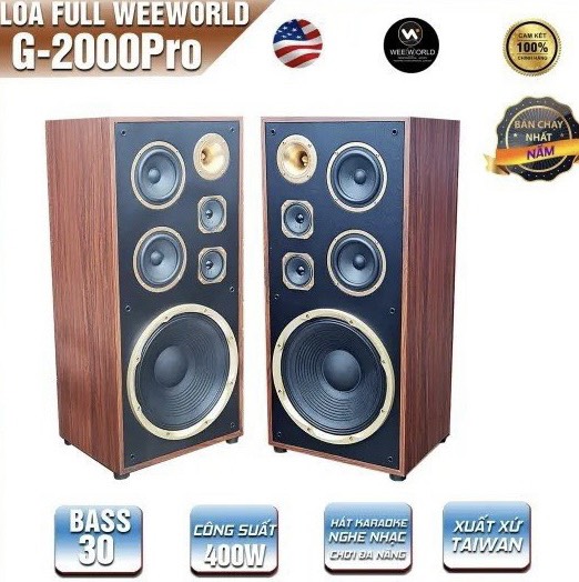 Loa Weeworld G2000 Pro - 2023