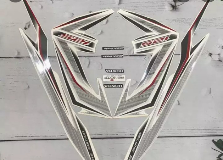 Bộ tem air blade 2014 màu bạc 3 lớp cao cấp