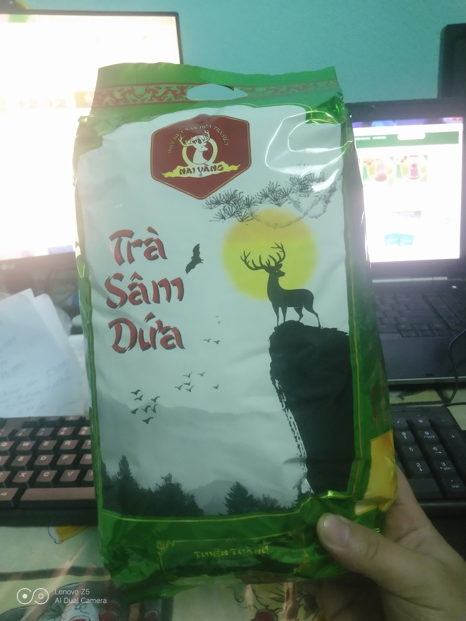 TRÀ SÂM DỨA NAI VÀNG 350GR