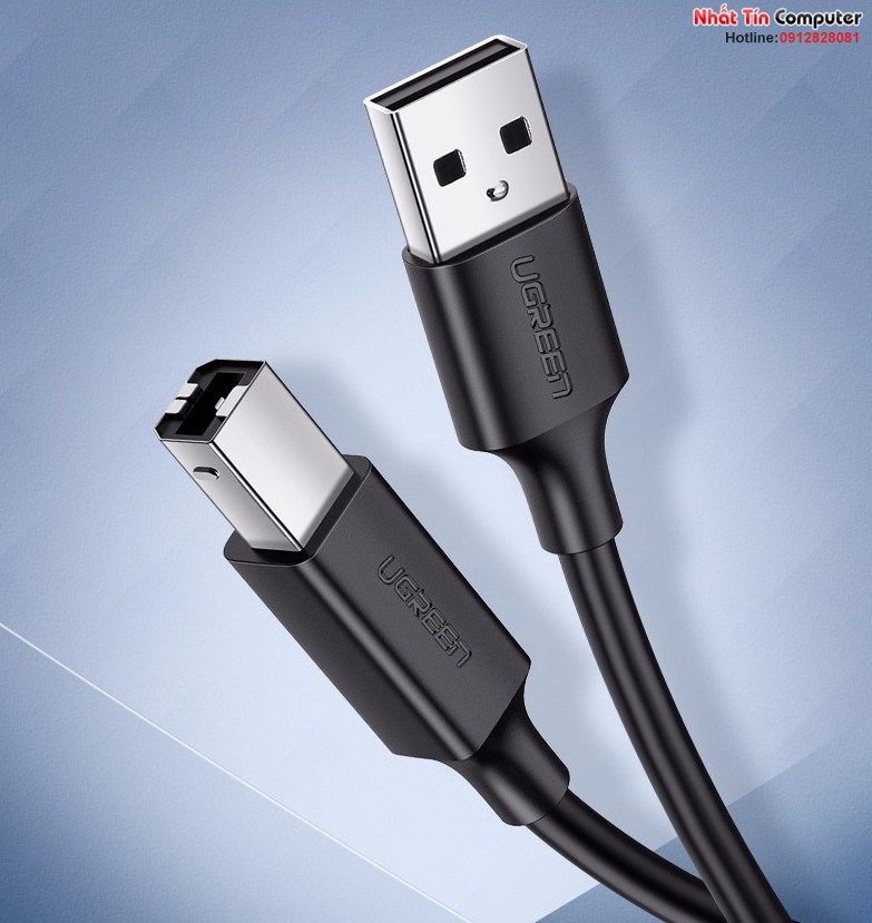Cáp máy in USB dài 5m chính hãng Ugreen 10329 cao cấp