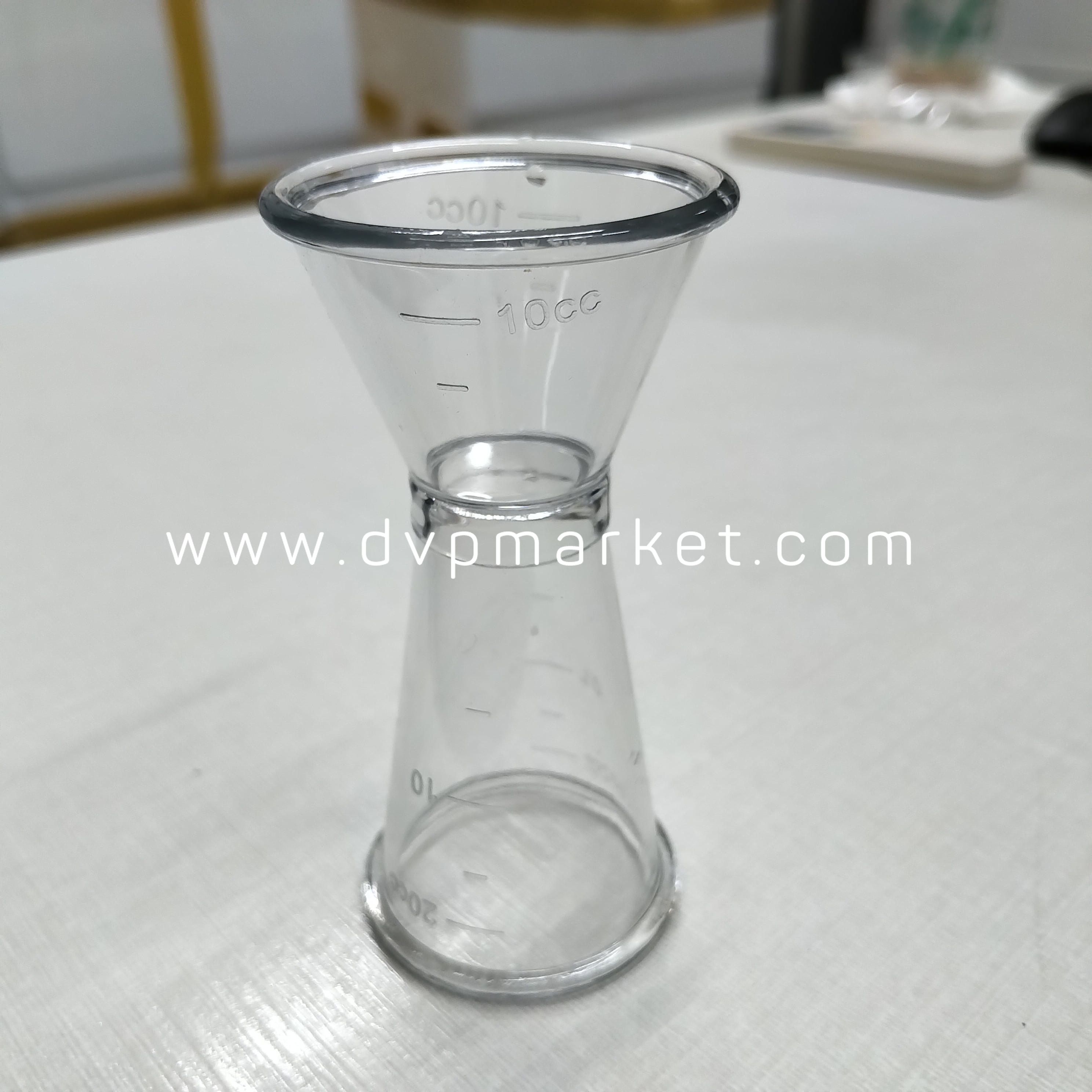 Ly đong nhựa 10*20cc/ 20*40cc