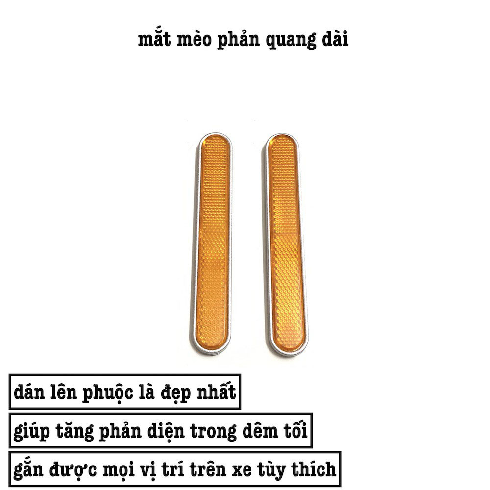 Mắt Mèo Phản Quang gắn mọi loại xe máy