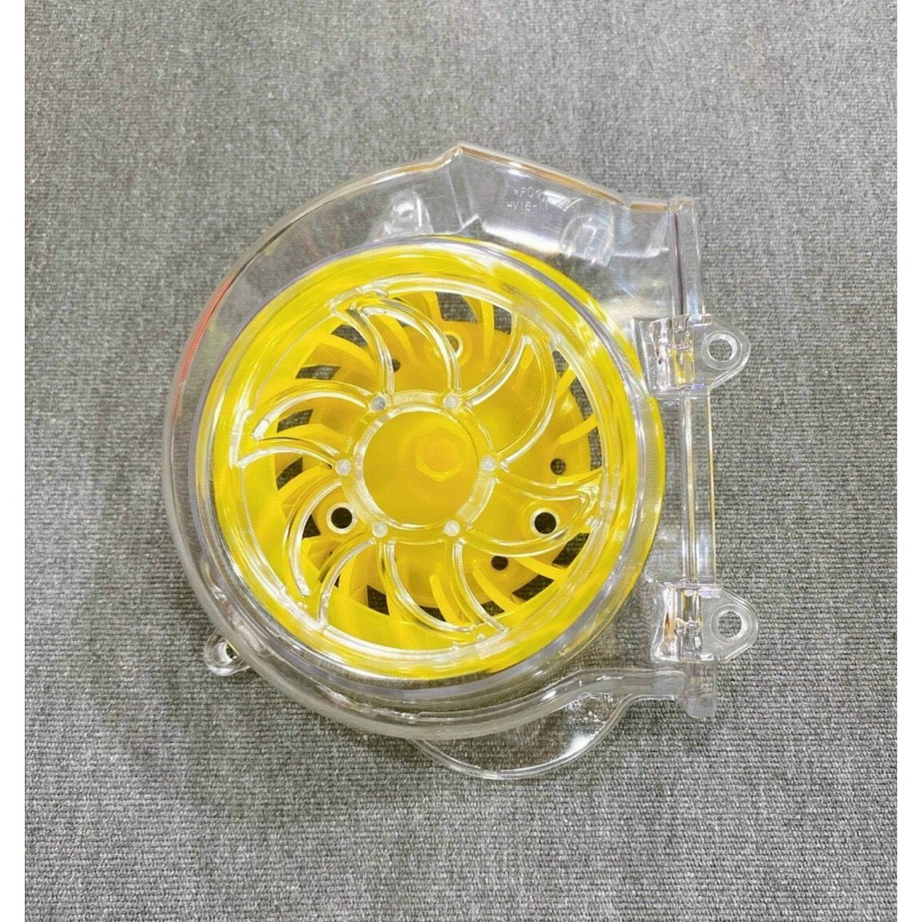 Combo quạt gió vision màu + ốp quạt gió trong suốt trang trí xe vision đời 2014 => 2020 gắn như zin . dochoixemay
