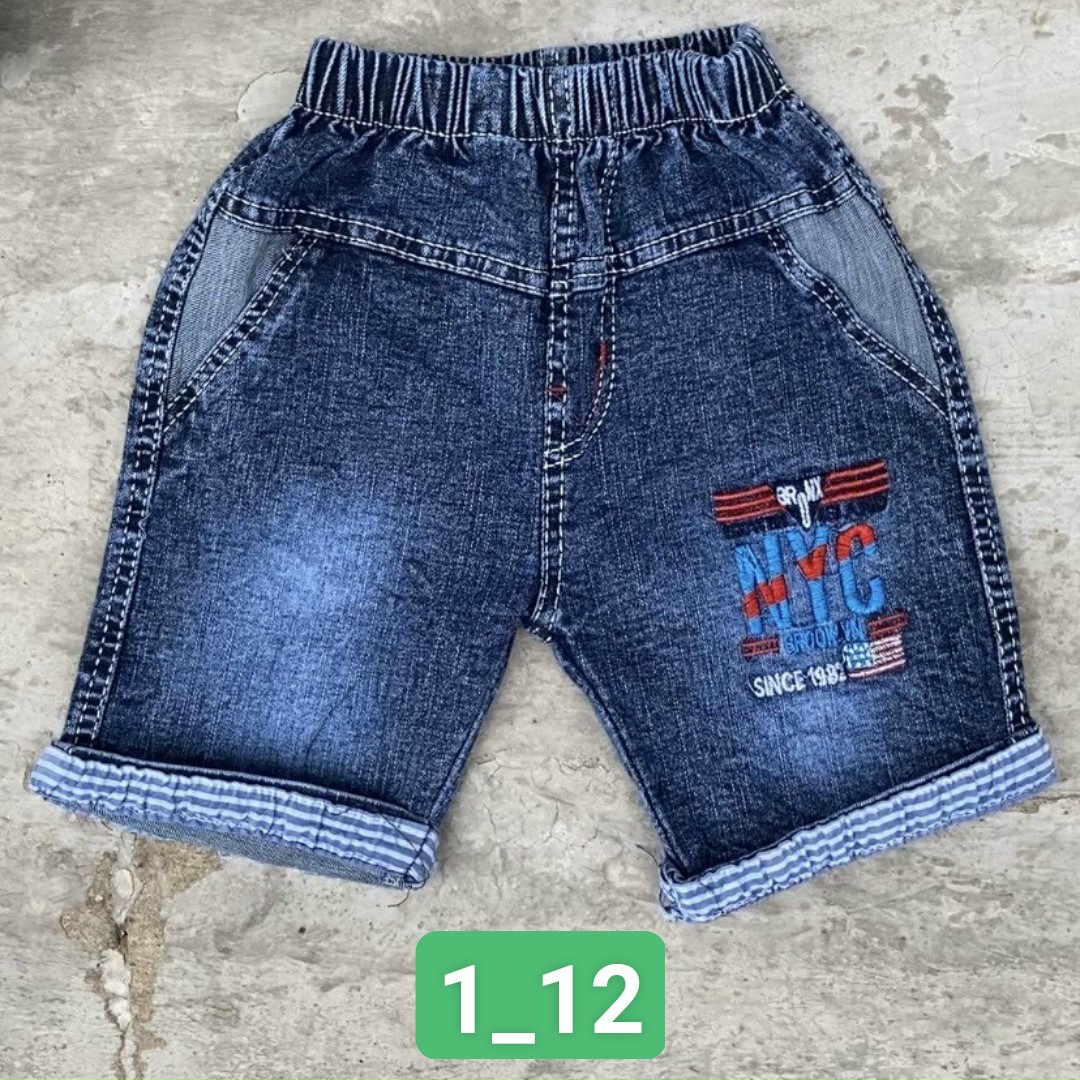 Quần jeans lửng cho bé trai/gái 7-20kg