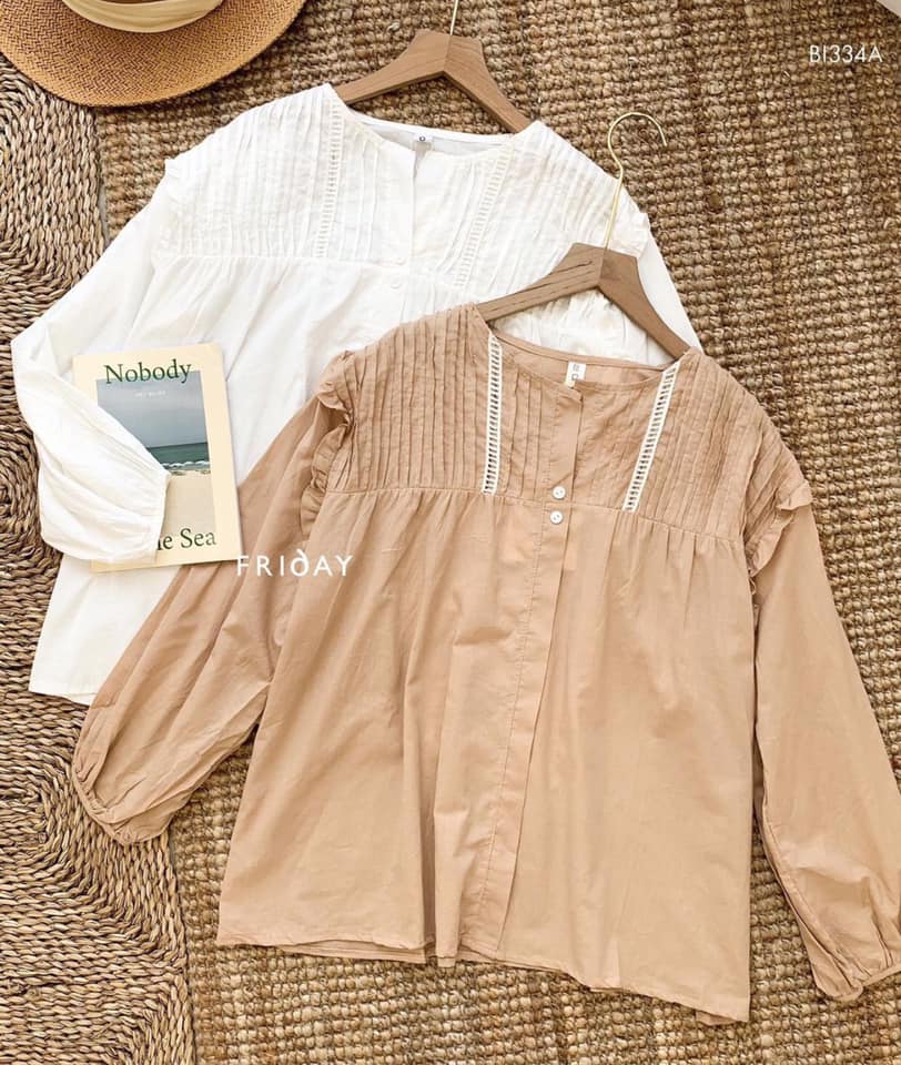 Áo Sơ Mi Nữ Dài Tay [CHAM STORE]