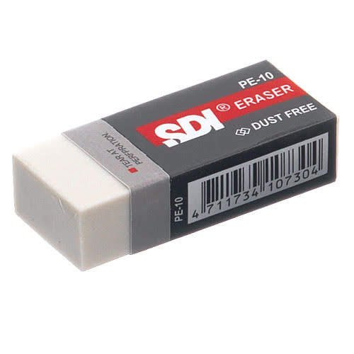 Gôm tẩy trắng / đen chất lượng cao SDI PE-10 chính hãng