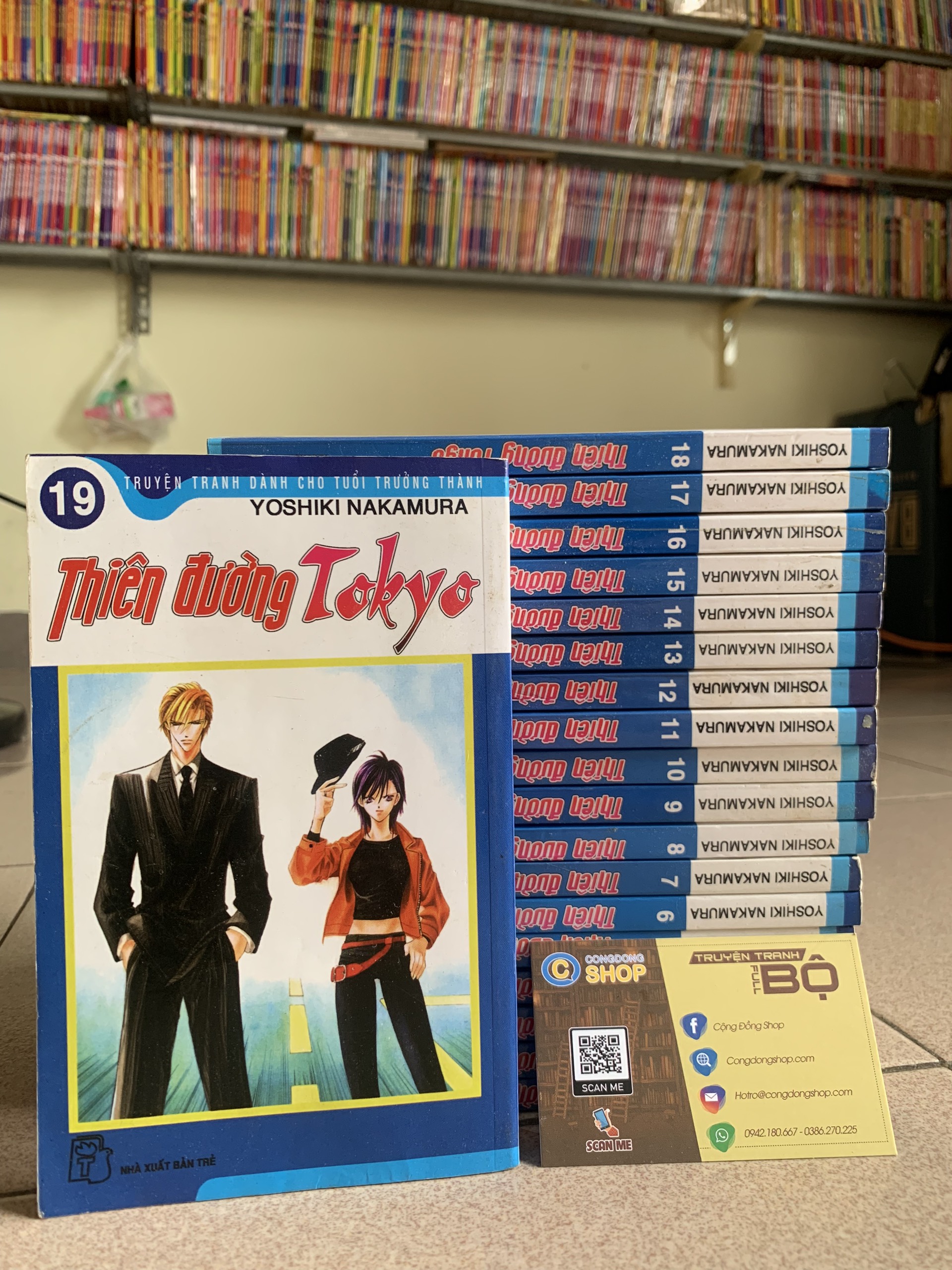 Truyện Thiên Đường Tokyo 19 Tập - Sách truyện Full bộ