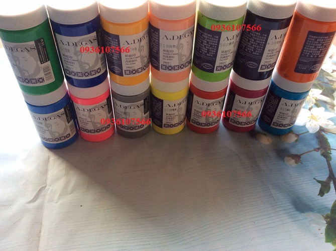 Màu vẽ Acrylic 3D 100ml ( 1 Lọ )