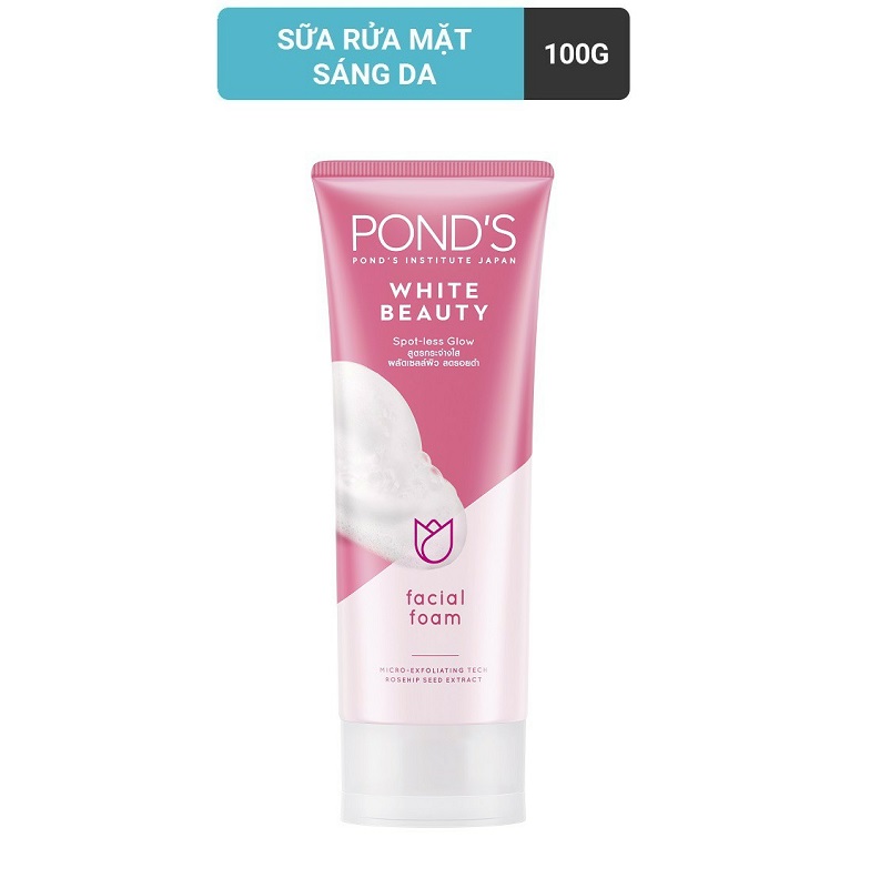 Sữa Rửa Mặt Ponds Sáng Da White Beauty 100G